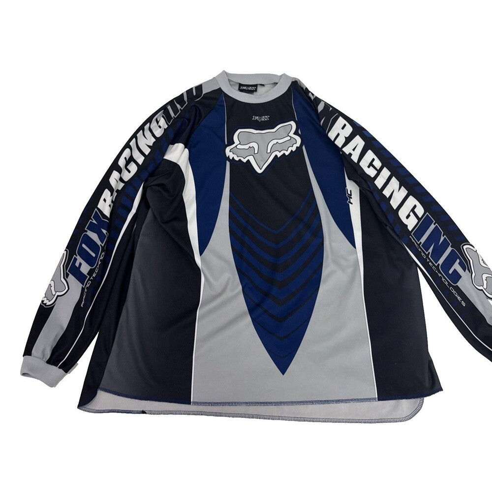 Fox Racing Defend Jersey Black Long Sleeve MTB Trail Mountain Bike Mens XXL